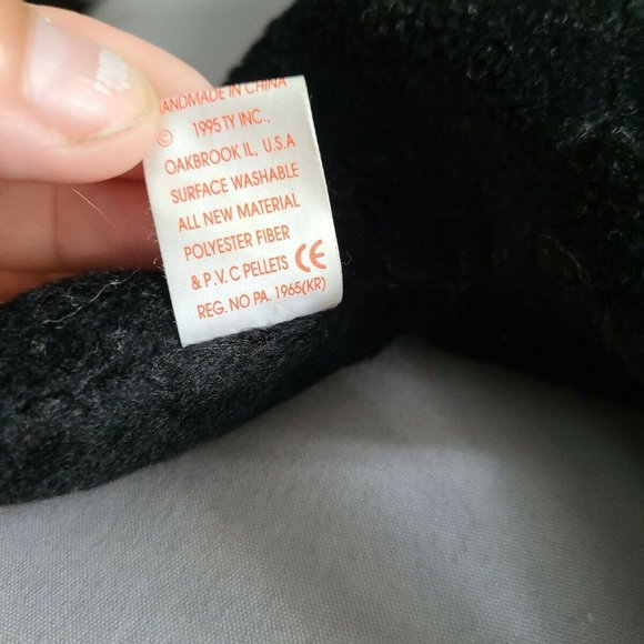 RARE ty Beanie Baby VELVET 1995 - Picture 4 of 7